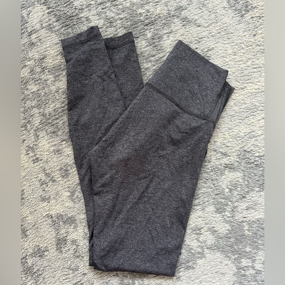 COPY - LULU LEMON DARK GRAY LEGGINGS